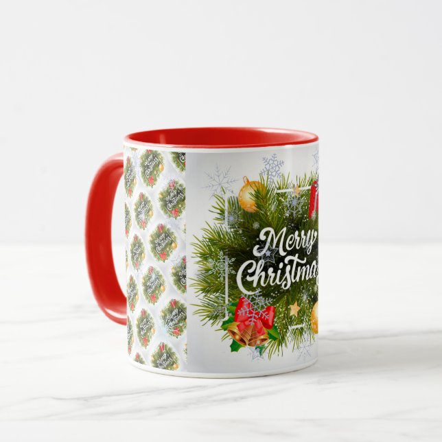 Merry Christmas Mug (Front Left)