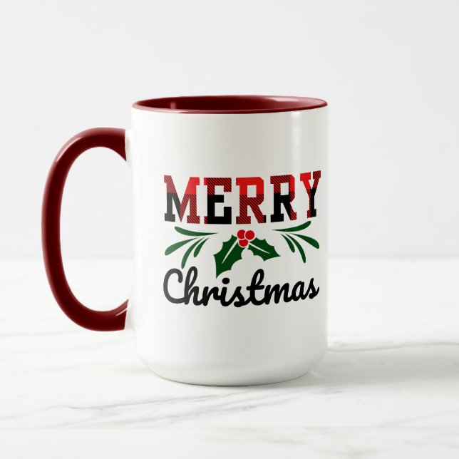 Merry Christmas Mug (Left)