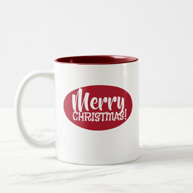 Merry Christmas Mug (Left)