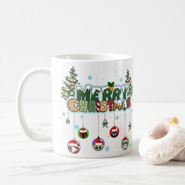 Merry Christmas Mug (With Donut)