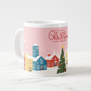 Merry Christmas Mug   Festive Holiday 