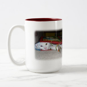 Merry Christmas Mug! Two-Tone Coffee Mug