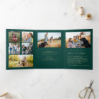 Merry Christmas multi photo family year in review 