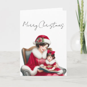 Merry Christmas Mum and Daughter Card