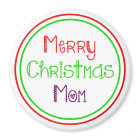 Merry Christmas Mum Colourful Gift Magnet