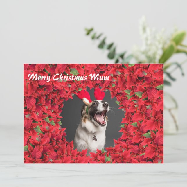 Merry Christmas Mum Dad or other Christmas card  (Standing Front)