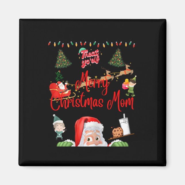 Merry Christmas Mum  Magnet (Front)