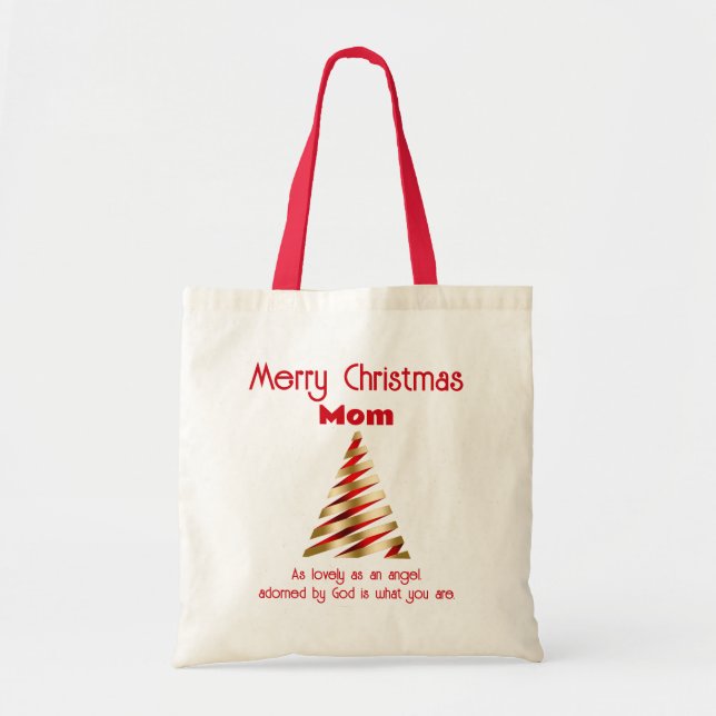 Merry Christmas Mum Tote Bag (Front)