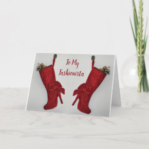 ***MERRY CHRISTMAS MY FASHIONISTA*** HOLIDAY CARD