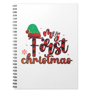 Merry Christmas My First Christmas Notebook
