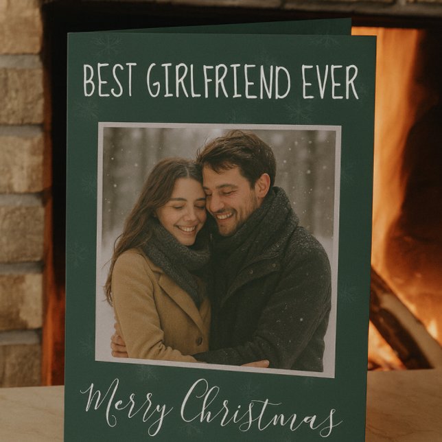 Merry Christmas my Love Green Holiday Card (Creator Uploaded)