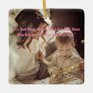 Merry Christmas My Son Ceramic Ornament