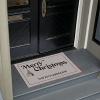 Merry Christmas Name Scandinavian Christmas Trees