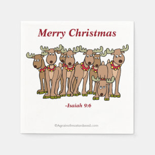 Merry Christmas Napkin