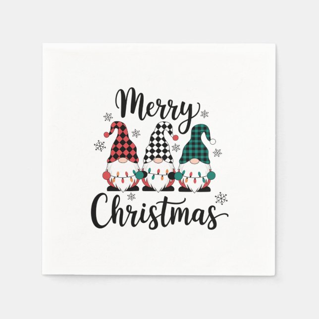 Merry Christmas Napkin (Front)