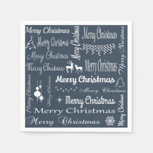 Merry Christmas Napkin