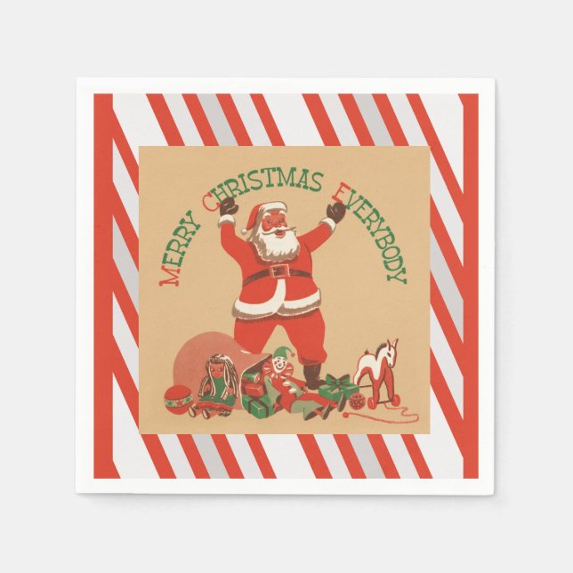 Merry Christmas      Napkin (Front)