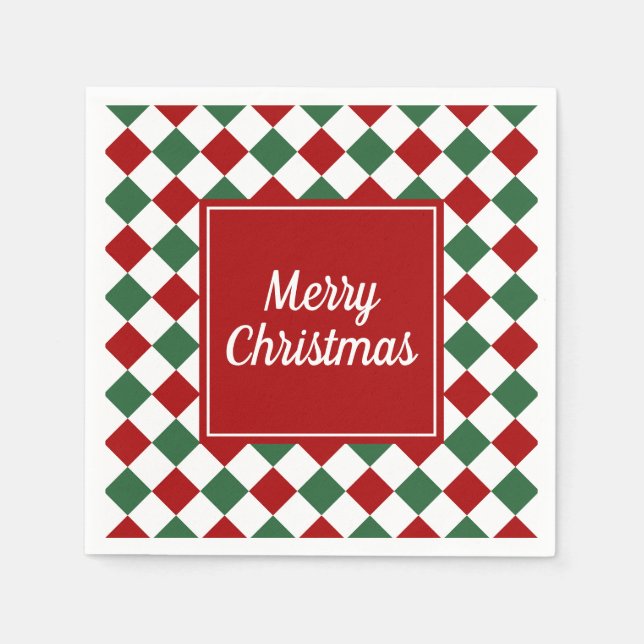 Merry Christmas Napkin (Front)