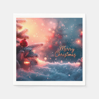 Merry Christmas Napkin
