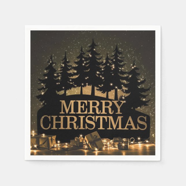 Merry Christmas Napkin (Front)