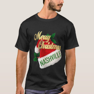 Merry Christmas Nashville Mens T-Shirt