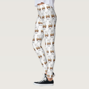 Merry Christmas Nativity Baby Jesus Snowman Leggings