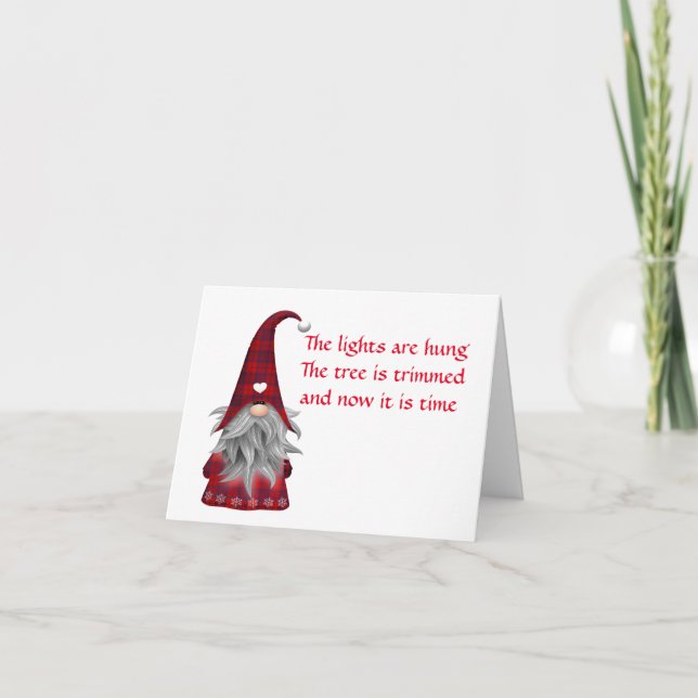 **MERRY CHRISTMAS**  "NEIGHBOR" CARD (Front)