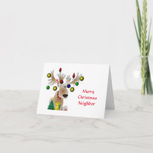 **MERRY CHRISTMAS**  "NEIGHBOR" CARD