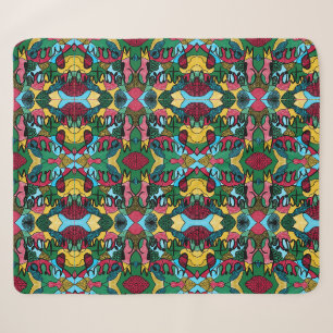 MERRY CHRISTMAS NEUROGRAPHIC & BLACK LINE SHERPA BLANKET