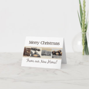 Merry Christmas - New Address Christmas Card