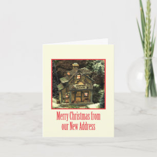 Merry Christmas - New Address Christmas Card