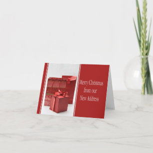 Merry Christmas - New Address Christmas Card