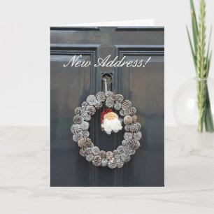 Merry Christmas New Address Holiday Card