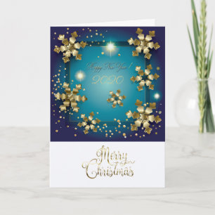 Merry Christmas & New Year! 2024 luxury Note Card