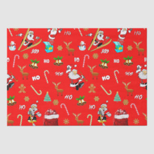 Merry Christmas Nice Naughty 25 December Christmas Tissue Paper