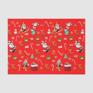Merry Christmas Nice Naughty 25 December Christmas Tissue Paper