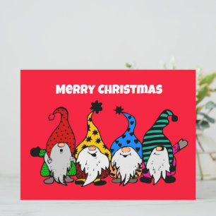 Merry Christmas Nomes flat card