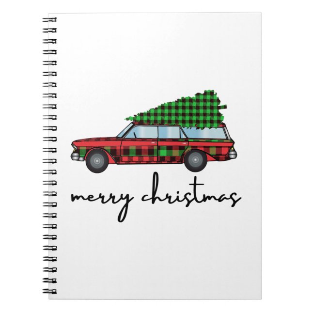 Merry Christmas Notebook (Front)
