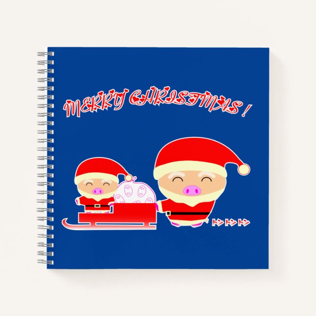 Merry christmas notebook (Front)