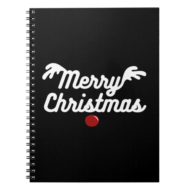 Merry Christmas Notebook (Front)