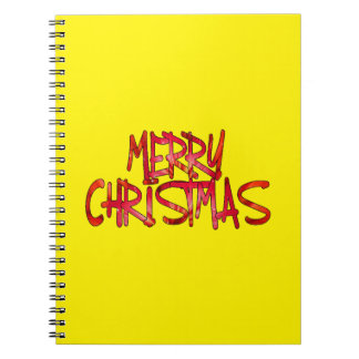 Merry Christmas Notebook
