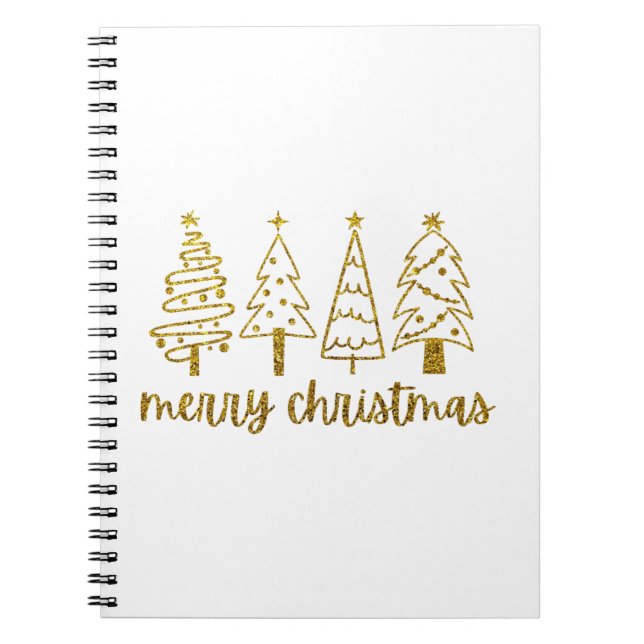 Merry Christmas Notebook (Front)