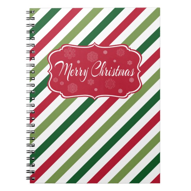 Merry Christmas Notebook (Front)