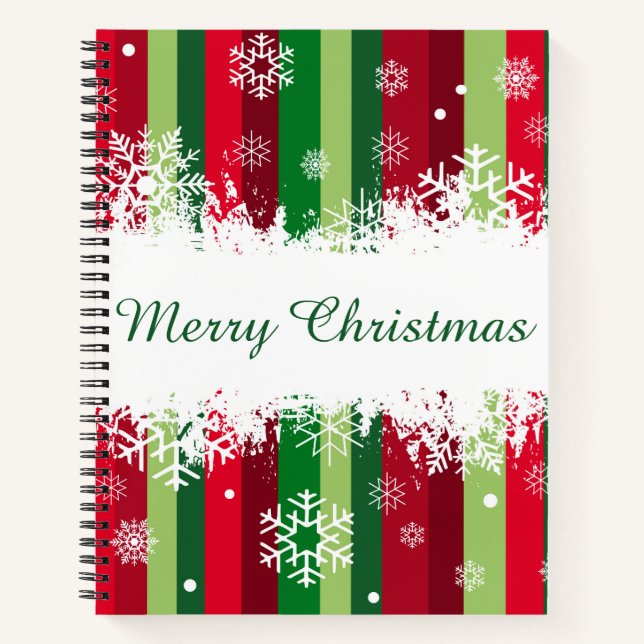 Merry Christmas Notebook (Front)