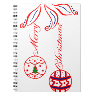 Merry Christmas Notebook