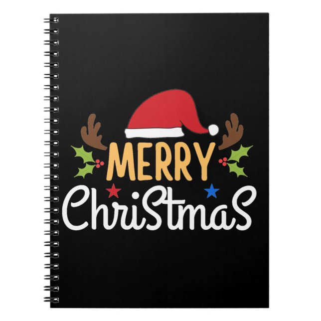 Merry Christmas Notebook (Front)