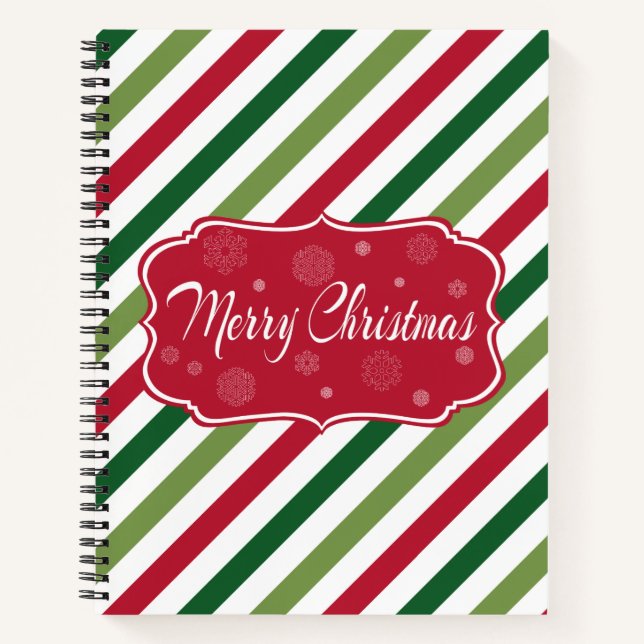 Merry Christmas Notebook (Front)