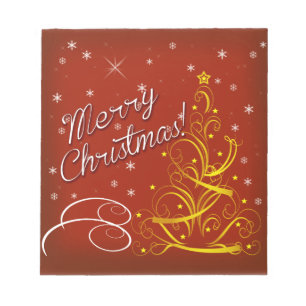 Merry Christmas Notepad