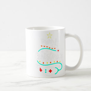 Merry Christmas Nurse Doctor Stethoscope Christmas Coffee Mug