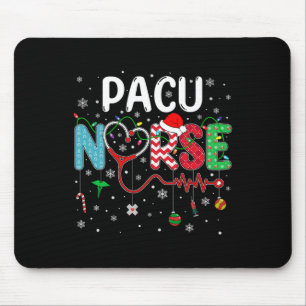 Merry Christmas Nurse Fun Pacu Nurse Christmas Pat Mouse Mat